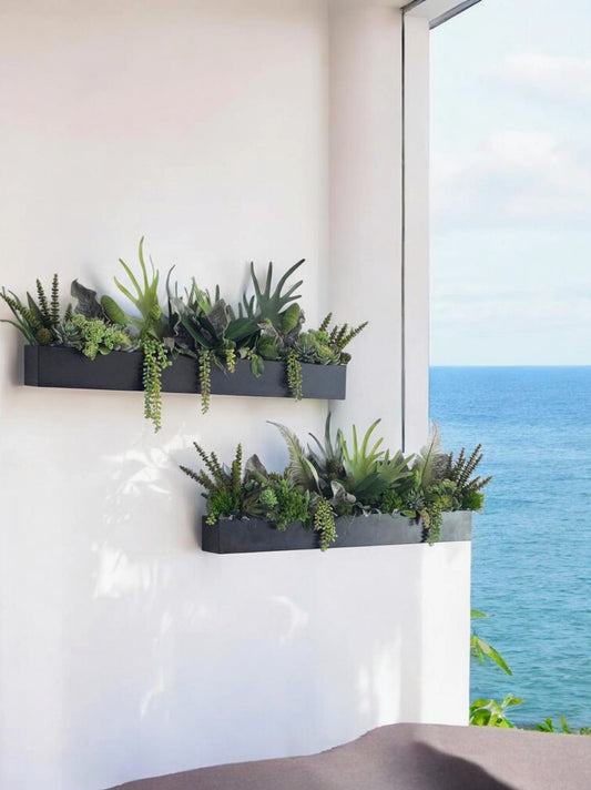 Pair of Succulent planters (26)