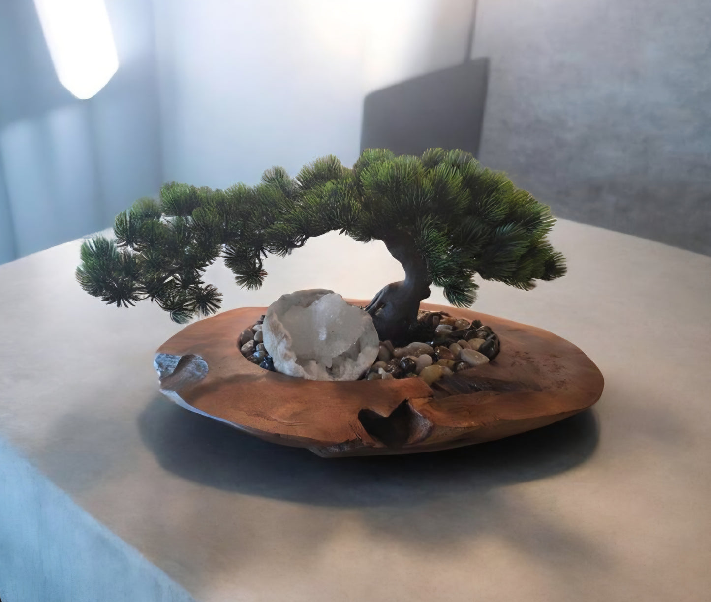 Bonsai Bowl with Geode